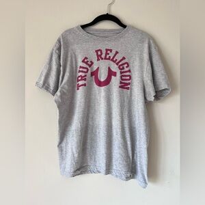 TRUE RELIGION T-Shirt. Soft Short Sleeve Loungewear Unisex Adult Size L. GUC
